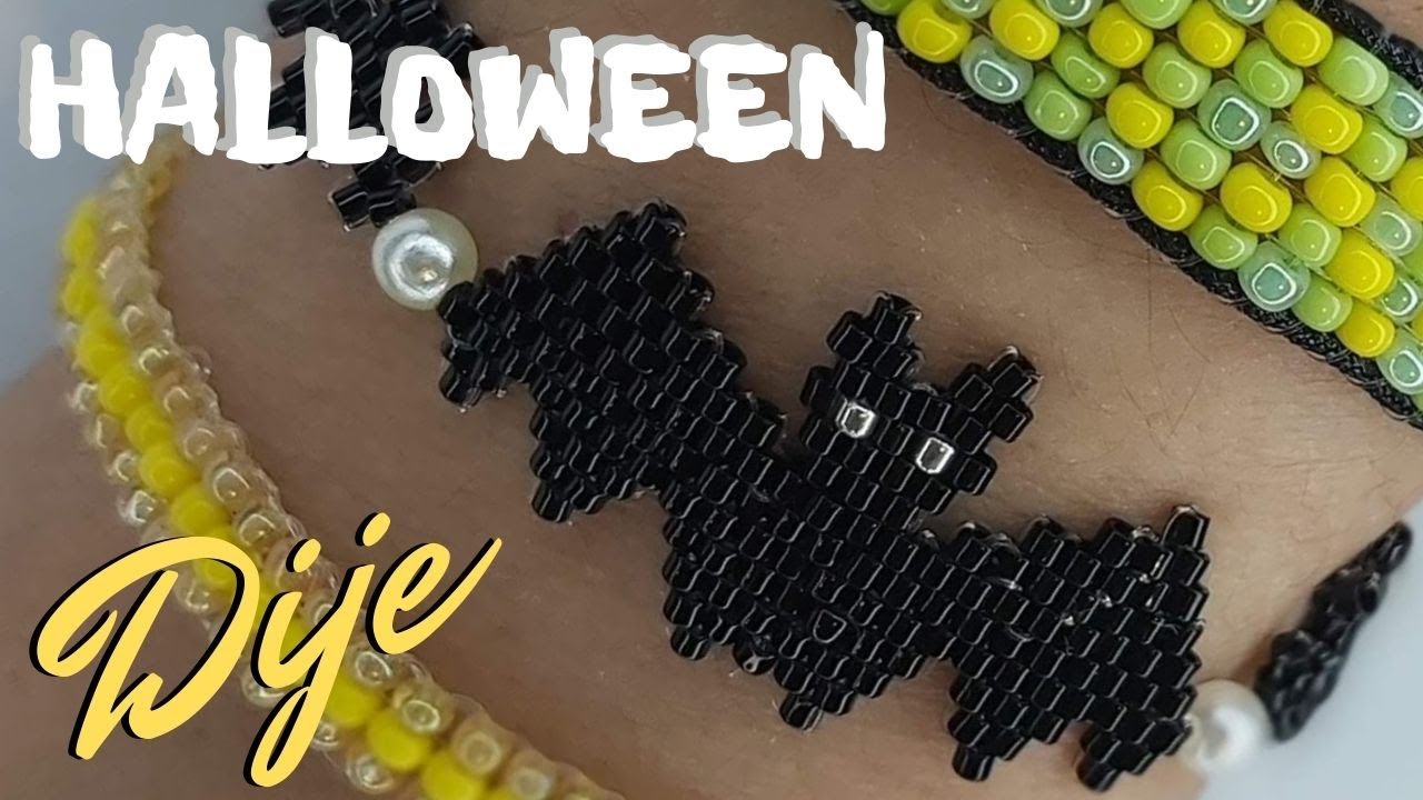 DIY Cómo Hacer un Murciélago en Mostacillas / Halloween 🦇🦇
