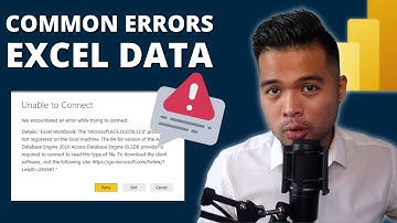 COMMON ERRORS (and How to Fix Them) EXCEL TO POWER BI // Beginners Guide to Power BI in 2024