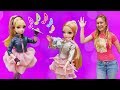 Лучшие игры в куклы девочкам. Музыкальная группа Соня Роуз! Видео про новые куклы.