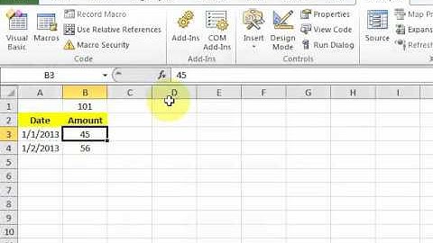 Lesson 18.1 Macro Recorder