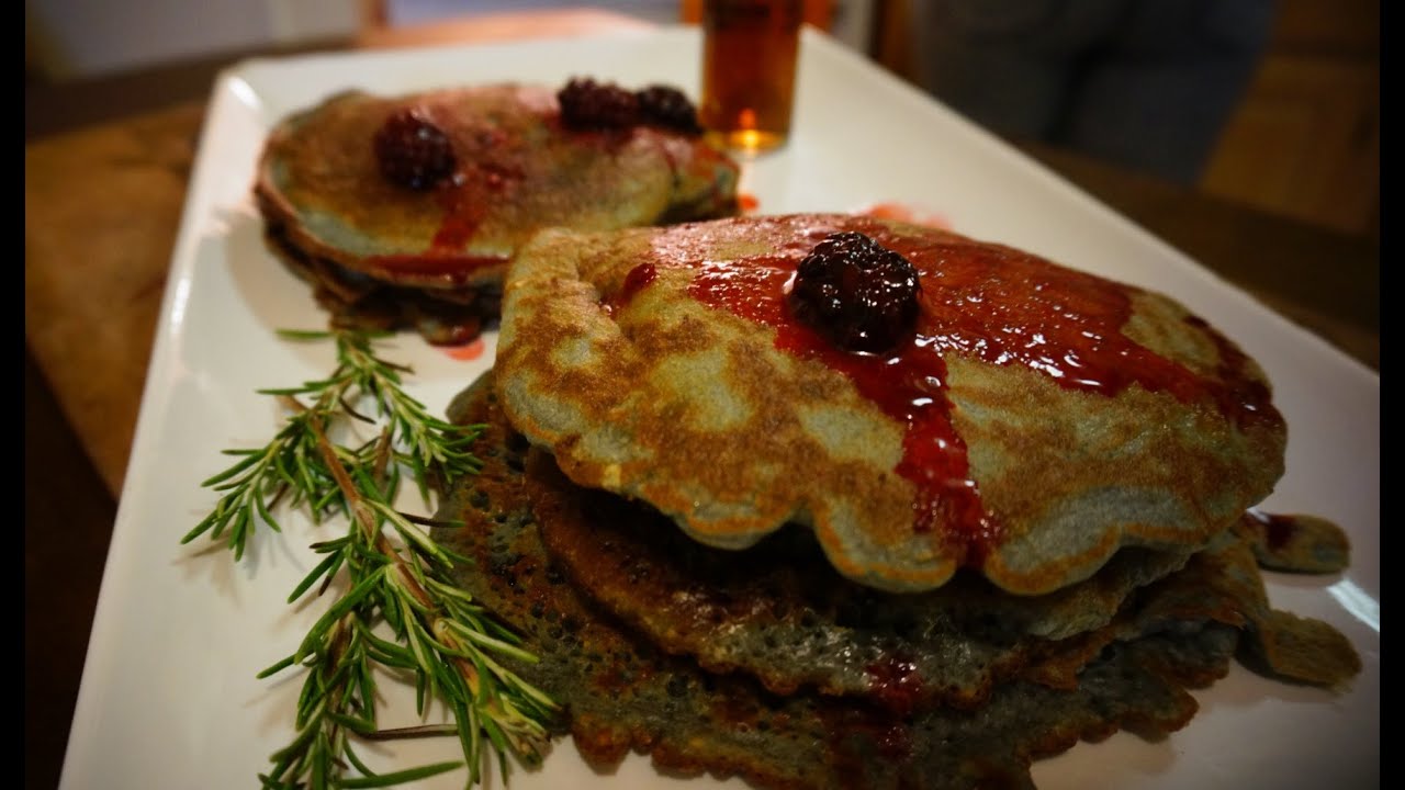 How To Make Paleo Blackberry Pancakes #KillerCarterCooking 