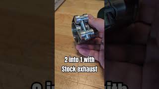 FINALLY! 2-Into-1 Stock Harley Exhaust Mod