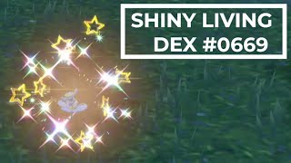 LIVE SHINY FLABÉBÉ (WHITE FLOWER)! - Shiny Living Dex #0669