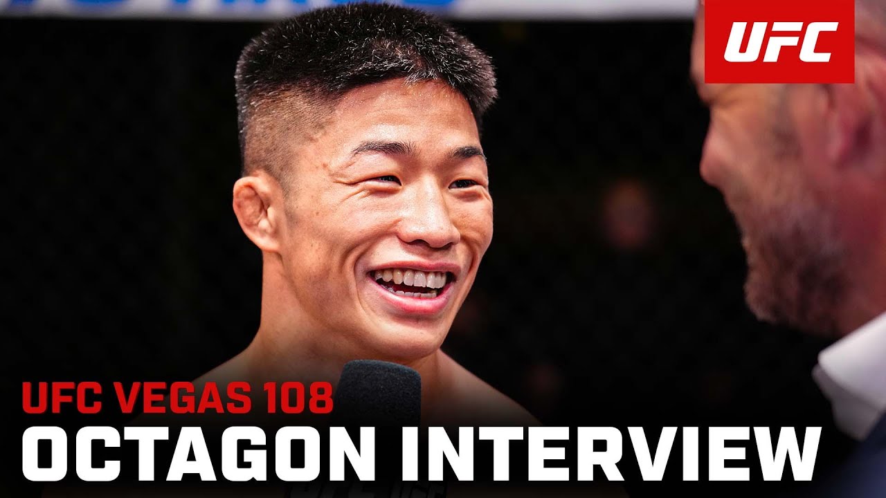 Rinya Nakamura Octagon Interview | UFC Vegas 108