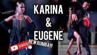 Karina & Eugene😍 New rumba 🔥 #ballroomdance #rumba
