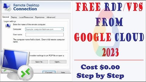 How to Get Free and Fast Google Cloud RDP/VPS in 2023 -  Step-by-Step Tutorial