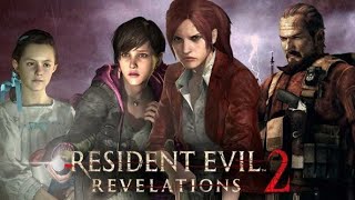 Девушка играет в Resident Evil Revelation2#5 Чем дальше в лес, тем толще монстры
