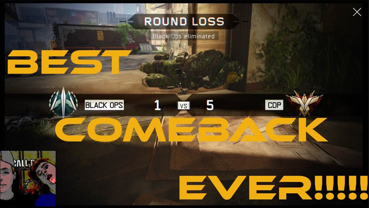 BEST COMEBACK EVER IN COMPETITIVE COD HISTORY BO3