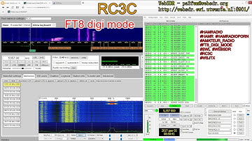 FT8 signals on 5.237 MHz (60m band) 02.12.2017 / SWL WebSDR