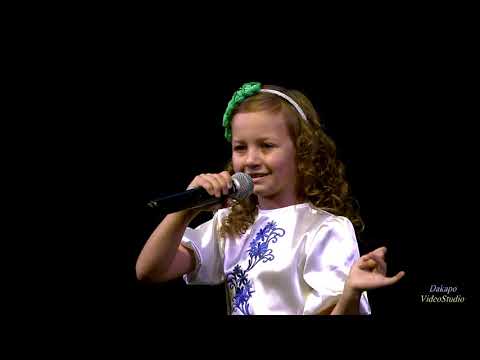 Полина Солодуха (8 лет) - "Гляне сонца" (Образцовая студия эстрадного вокала "Клио")