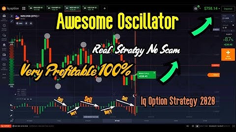 Awesome Oscillator Real Strategy - No Scam - | iq Option Strategy 2020 Very Profitable 100%