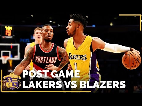 D'Angelo Russell On Struggles Matching Up With Damian Lillard