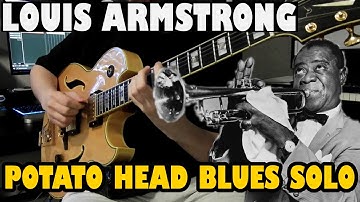 Thumbnail of Louis Armstrong Potato Head Blues solo - Guitar Cover
