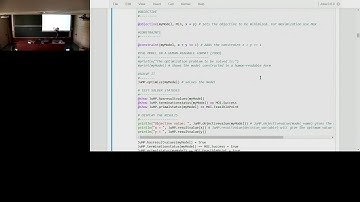 JuMP-dev 2018 | JuMP Tutorial - 0.19 pre release | Joaquim Dias Garcia & Benoit Legat