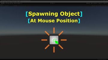 Spawning Object at Mouse Position in Unity Game Engine
