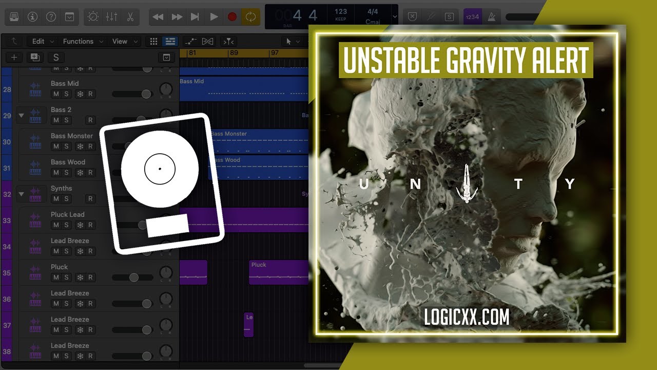 Colyn - Unstable Gravity Alert (Logic Pro Remake)