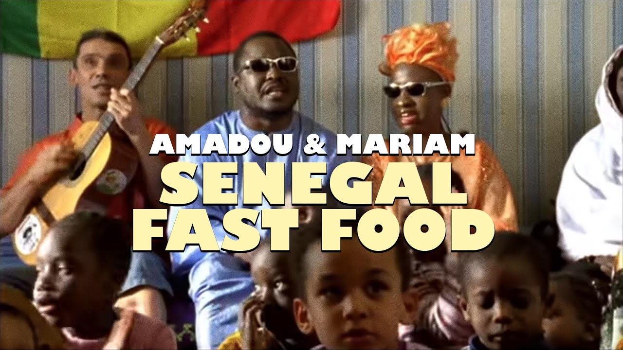 Amadou  Mariam feat Manu Chao   Sngal Fast Food Official Music Video