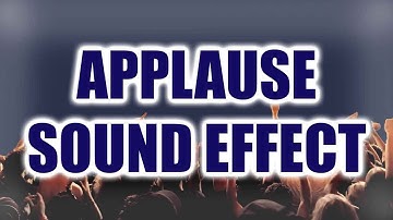 Applause Sound Effect | Crowd Applause | Clapping Sound Effect