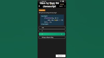 Hàm tự thực thi trong #Javascript