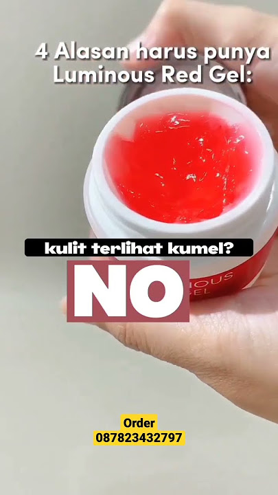 fungsi dr moisturizer red dan yellow gel #jglow #skincare #skincareroutine #viral #moisturizer
