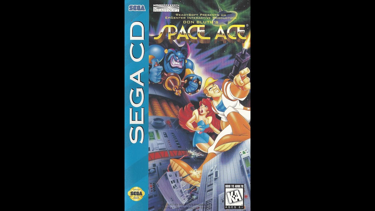 Space Ace    Sega Mega CD / Sega CD