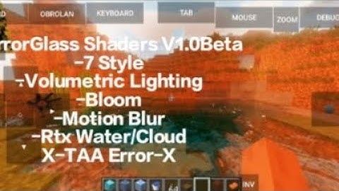 🔴MirrorGlass Shaders V1.0 Beta No Lag🔴 (🎯MakeUp Ultra Fast Edit🎯) #pojavalauncher #java #fypシ #viral