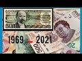 la evolución de los billetes mexicanos