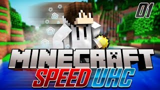 Minecraft Speed UHC: E1 - Last Second Save!