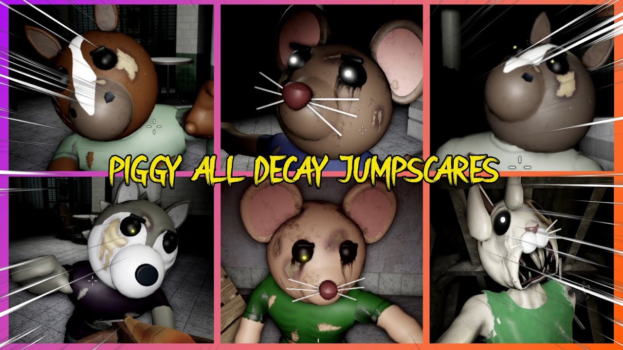 Piggy (NEW DECAY CHAPTER) All New JUMPSCARES and DEATH AREAS in DECAY ...