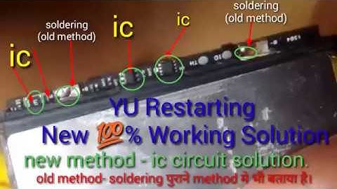 Micromax YU Yureka Mobile Restarting Again And Again Solution