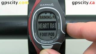 Pairing an ANT+ Footpod with the Garmin Forerunner 60. screenshot 5
