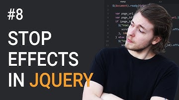 8: How to stop effects in jQuery - Learn jQuery front-end programming