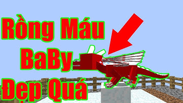 Minecraft Đảo Rồng SS4 #2 : Rồng Máu Baby Và Hành Trình Nuôi Lớn Nó