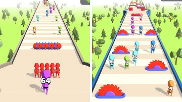 2048 Clash 3D - All Levels Gameplay Android, iOS