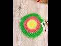 Stencil Beautiful Easy rangoli #easyrangoli #youtube #trendingvideo #stencil #viralvideo 