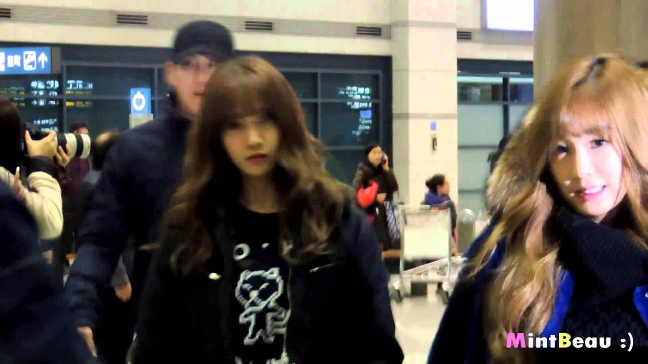 [Fancam] 141123 SNSD @ Incheon Airport