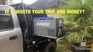 My Budget 4x4  Installing KINGS Draws & Fridge Slide  Canopy Set up (Single Cab) EP.2