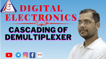 CASCADING OF DEMULTIPLEXER    DIGITAL ELECTRONICS -56