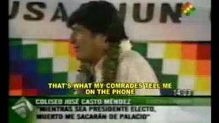 EVO MORALES DESDE SU INICIO HASTA EL DÍA DE HOY