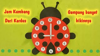 Cara membuat jam dinding dari kardus bentuk kumbang / Prakarya SD Cara membuat jam dinding dari kardus bentuk kumbang / Prakarya SD
