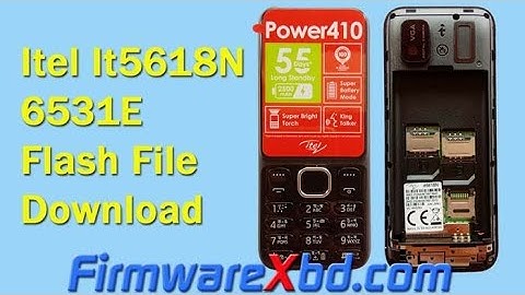 ITEL POWER 410 it5618n Read Flash File Cm2 6531e || itel it5618N Flash File Without Password Free