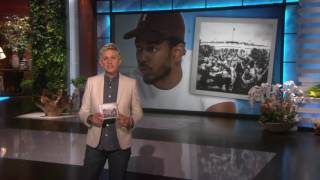 Kendrick Lamar performs These Walls (LIVE) on the Ellen show