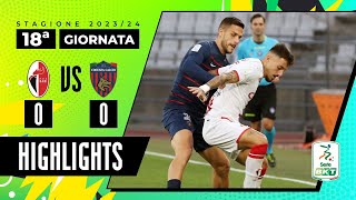 Bari vs Cosenza 0-0 | Un punto a testa allo Stadio San Nicola | HIGHLIGHTS SERIE BKT 2023 - 2024