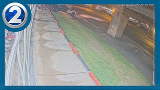 Caught on camera: Truck smashes into Honolulu motorcycle dealership