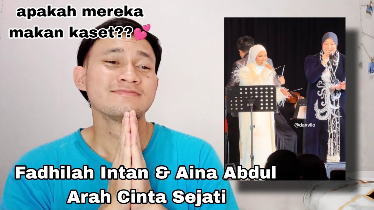 Fadhilah Intan & Aina Abdul (seraya intimate concert fadhilah intan) Besttt Gilaaa