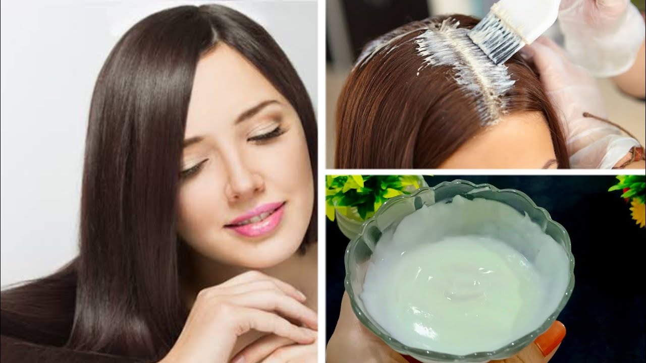 How to get Silky, Shiny, Glossy Hair Naturally | DIY Hair Mask - Deep ...