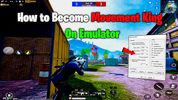 How to Become Movement King On PUBG MOBILE Emulator || Best Gameloop Setting For Fast Movement 💀||