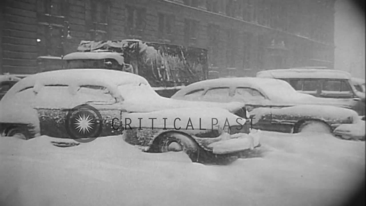 The Great Blizzard of 1947-World Geography Project - YouTube