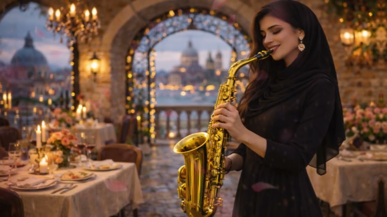 Smooth Jazz Saxophone ☕ Cool Café Vibes – Relaxing Dinner Music & Classy Lounge Instrumental