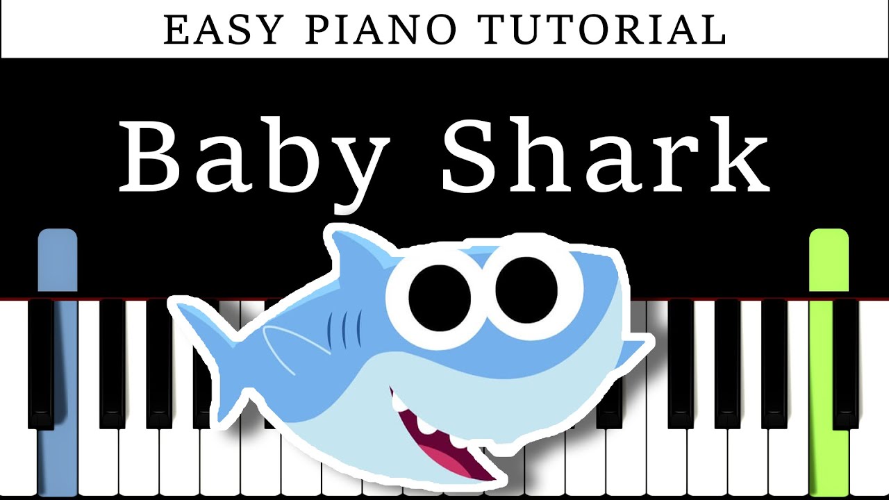 Baby Shark Song | Piano